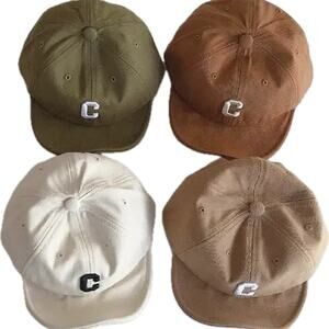 Lot of 2: new hats letter C baby toddler 0-36 months